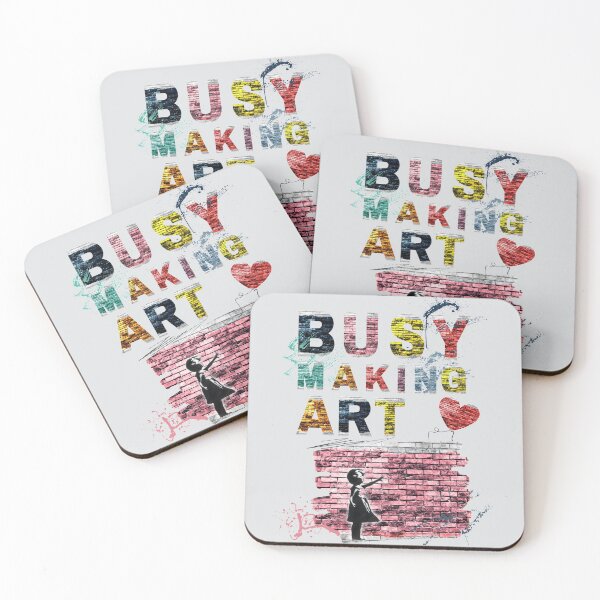 Item preview, Busy Making Art (Urban Style)  designed and sold by albix81.