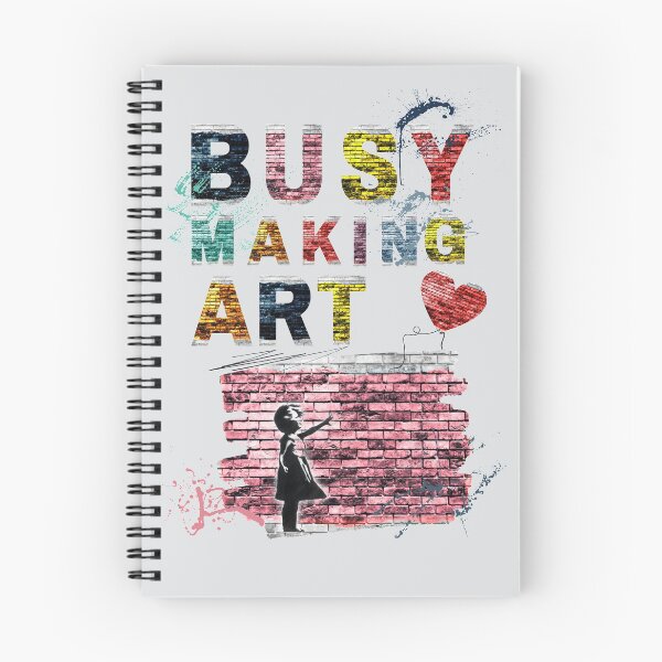 Item preview, Busy Making Art (Urban Style)  designed and sold by albix81.