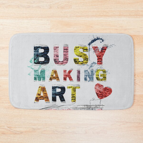 Item preview, Busy Making Art (Urban Style)  designed and sold by albix81.