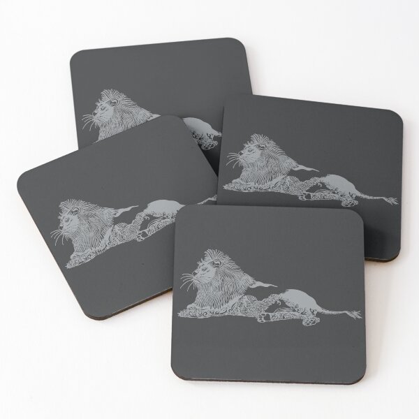 Item preview, Li(o)ne Art! - Silver designed and sold by Lisa Rotenberg.