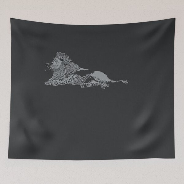 Item preview, Li(o)ne Art! - Silver designed and sold by Lisa Rotenberg.