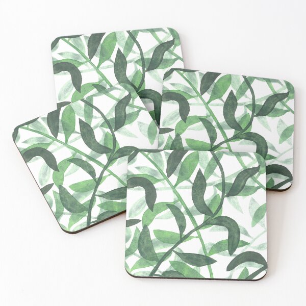 Item preview, Jungle of Tendril Plants in Olive & Sap Green  designed and sold by nabeArtist.