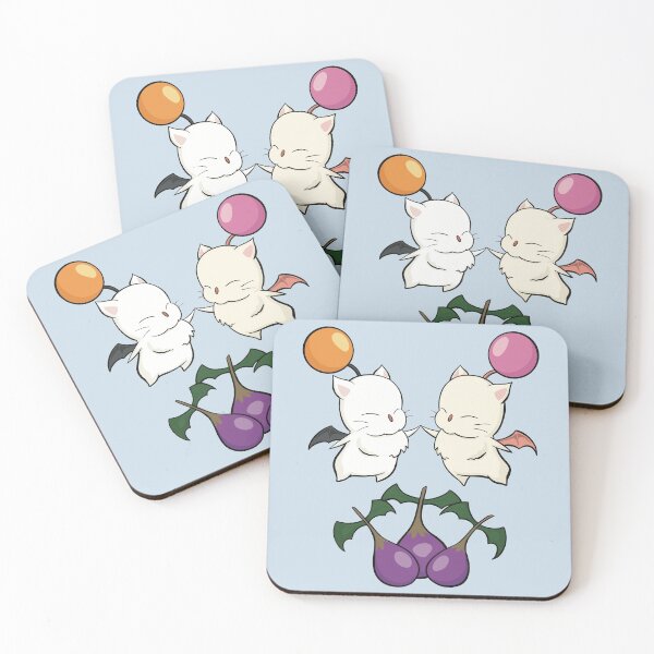 Item preview, Moogles + Kupo Nuts designed and sold by YasminWalji.