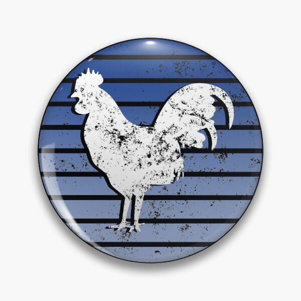 Item preview, Vintage Chicken Blue Sunset designed and sold by Rooster Syndicate.
