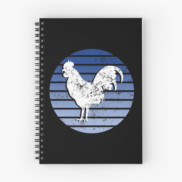 Item preview, Vintage Chicken Blue Sunset designed and sold by Rooster Syndicate.