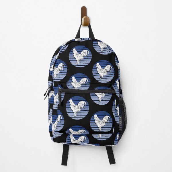 Item preview, Vintage Chicken Blue Sunset designed and sold by Rooster Syndicate.