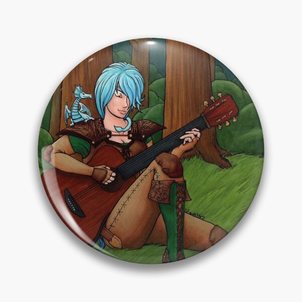 Item preview, Half Elf Bard designed and sold by BardicKitty.