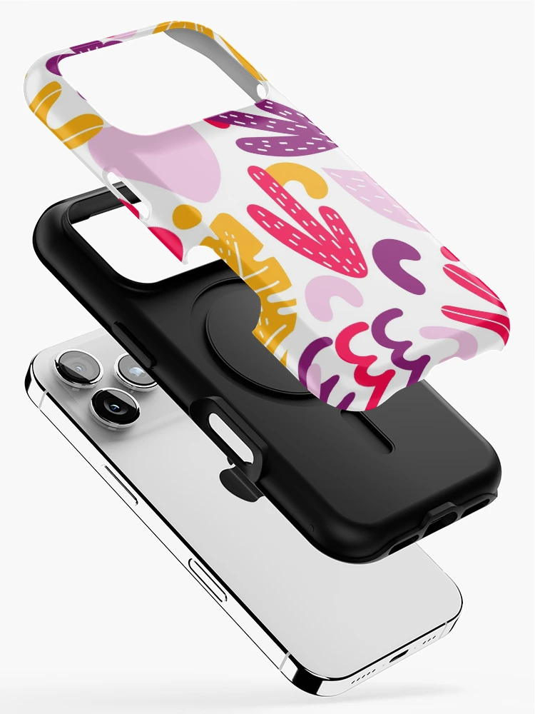 Thumbnail 2 of 4, iPhone Case, Abstract Floral Rendition designed and sold by InducTees.
