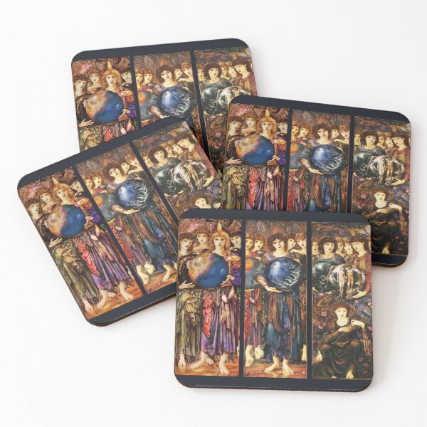 Item preview, DAYS OF CREATION ANGELS Fourth, Fifth and Sixth Day by Edward Burne Jones designed and sold by BulganLumini.