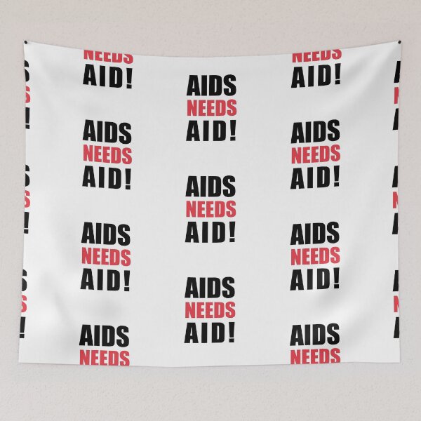 Artikelvorschau, AIDS Needs Aid Protest - Es ist eine Sünde - Channel 4 TV-Show Print entworfen und verkauft von PosterpartyCo.