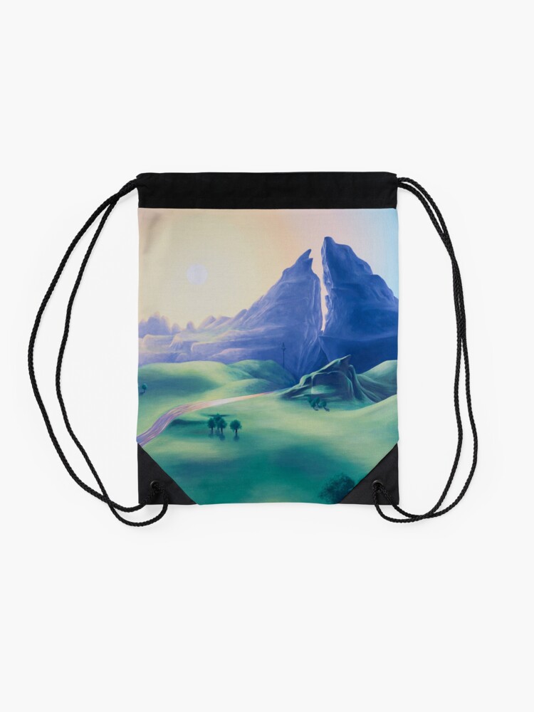 Alternate view of Dueling Peaks Drawstring Bag