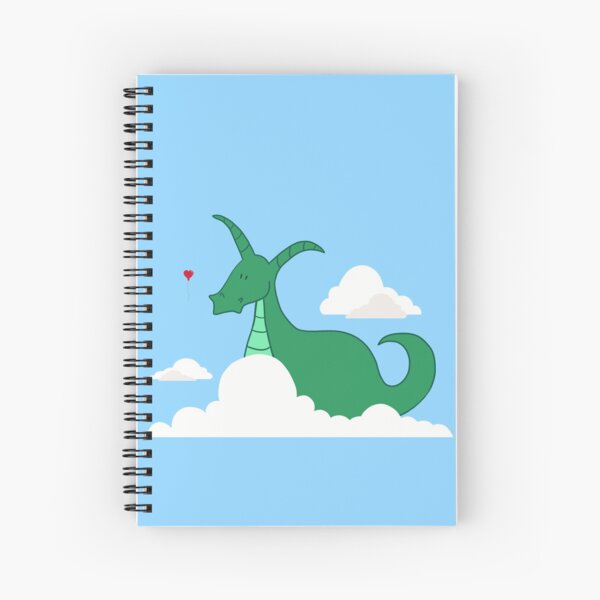The Dragon and the Red Balloon Spiral Notebook