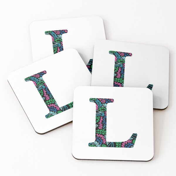 Artikelvorschau, Buchstabe L - Neonblumen entworfen und verkauft von mynameisliana.