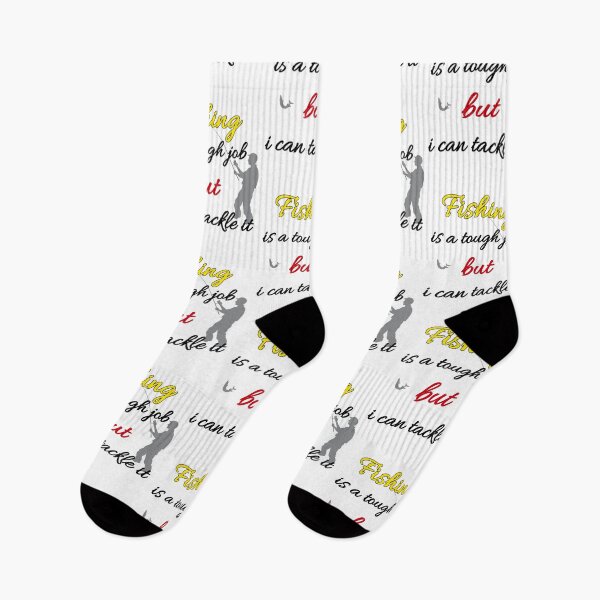 Item preview, Fishing Is A Tough Job But I Can Tackle It designed and sold by Fatimalak.