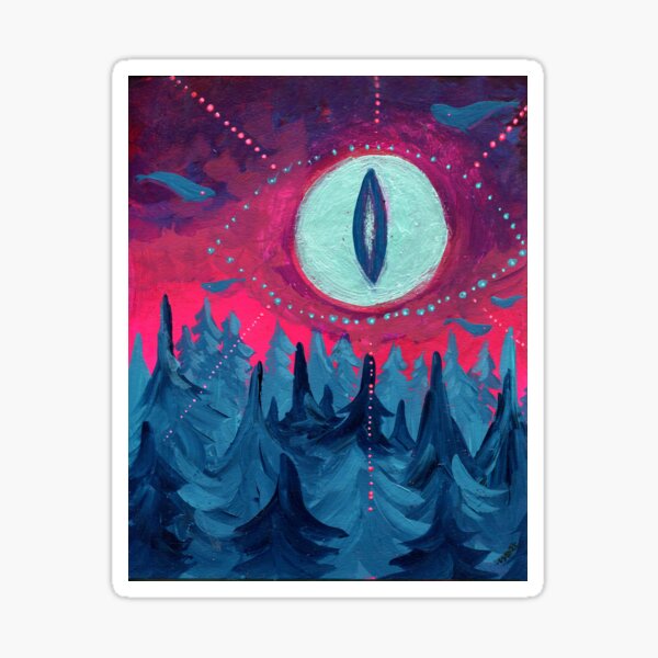 Eye in the Sky IV Sticker