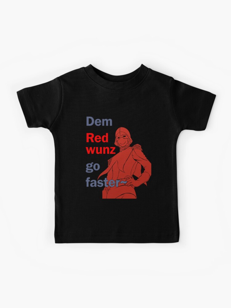 Quotes and quips dem red wunz Char Kids T Shirt