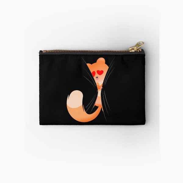 Item preview, A Cute Shy Squirrel With Heart Eyes Hides Itself I Love Squirrels And Animals designed and sold by Paulina Vanlife.