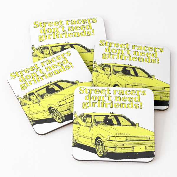 Item preview, Street racers don't need girlfriends Itsuki AE85 designed and sold by GeeknGo.