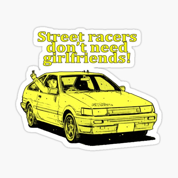 Akina Speed Stars (Initial-D) Sticker – Grafixpressions