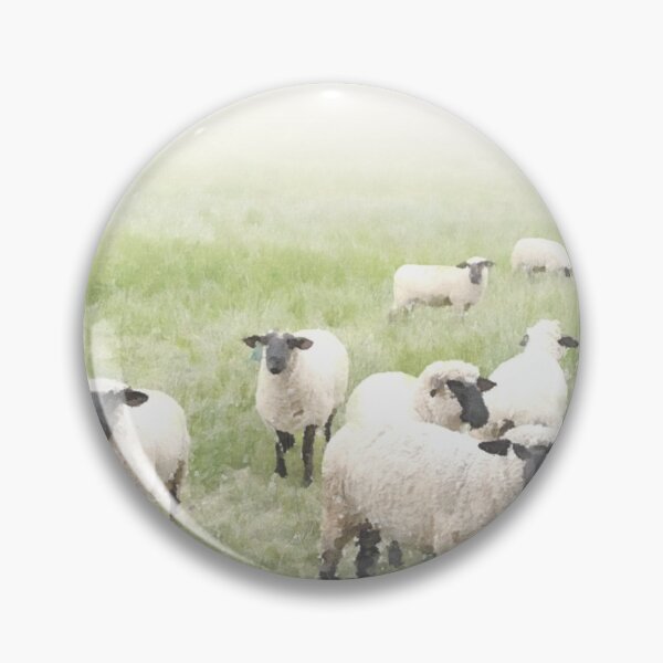 Item preview, Sheep Field 2 designed and sold by LINARAandCO.