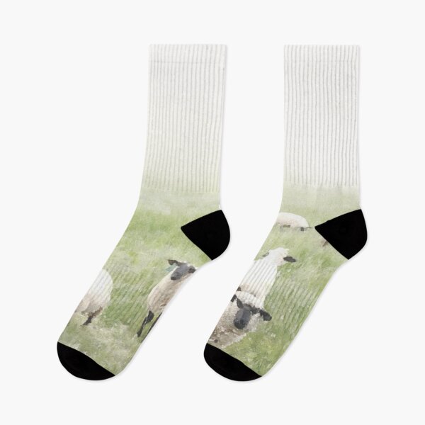 Item preview, Sheep Field 2 designed and sold by LINARAandCO.