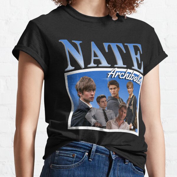 Nate Archibald Gossip Girl Vintage 90's Style Classic T-Shirt