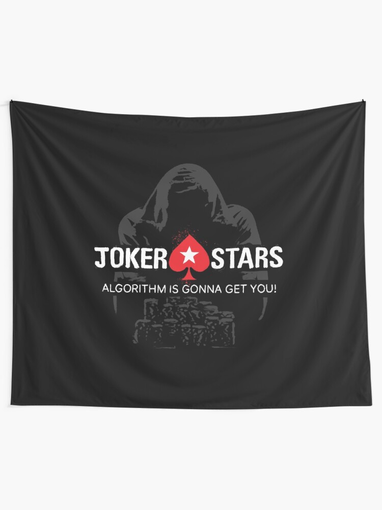 Alternate view of Joker Stars Algorithm is Gonna Get You! Tapestry