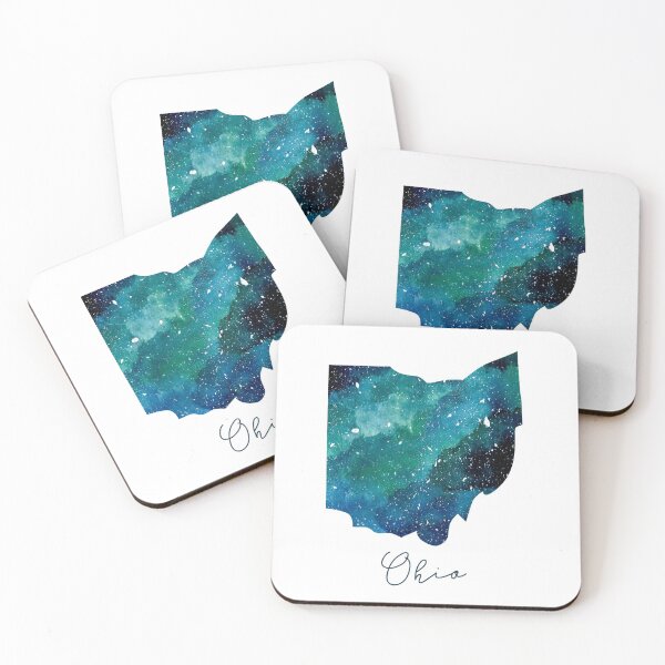 Item preview, Ohio Galaxy Watercolor Painting designed and sold by KathrinLegg.