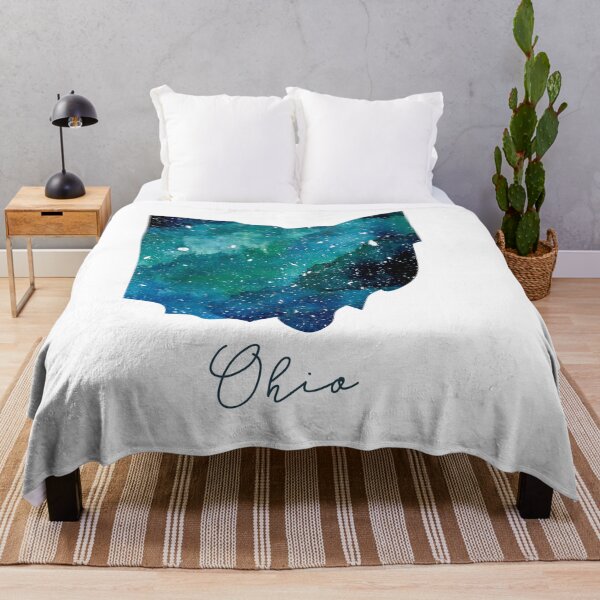 Item preview, Ohio Galaxy Watercolor Painting designed and sold by KathrinLegg.