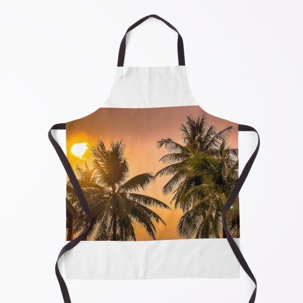 Item preview, Tropical Palm Tree Golden Sunset designed and sold by newburyboutique.