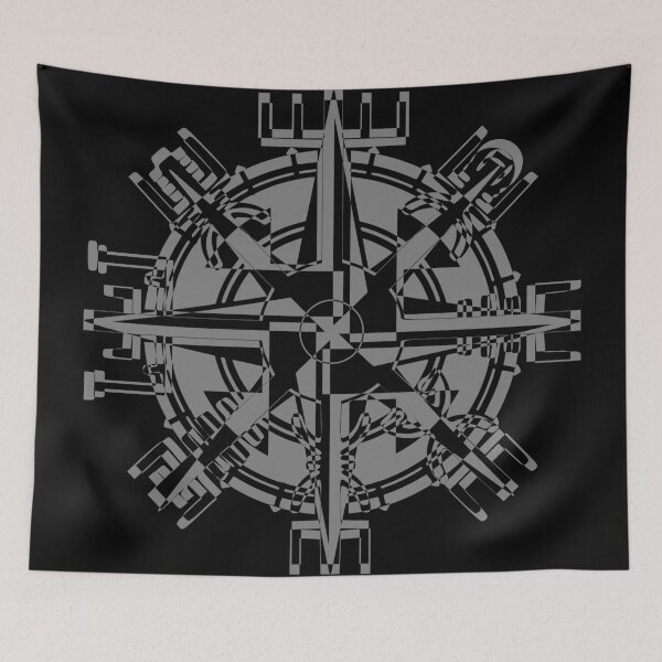 Item preview, Vegvisir Machine | Vegvisir Gear Tattoo designed and sold by Depic Spirit.