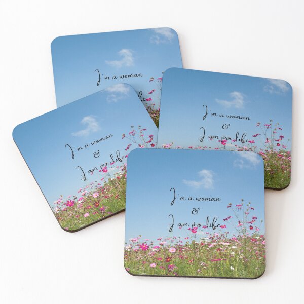 Item preview, I'm a Woman & I am Pro-life designed and sold by ChristianCoding.