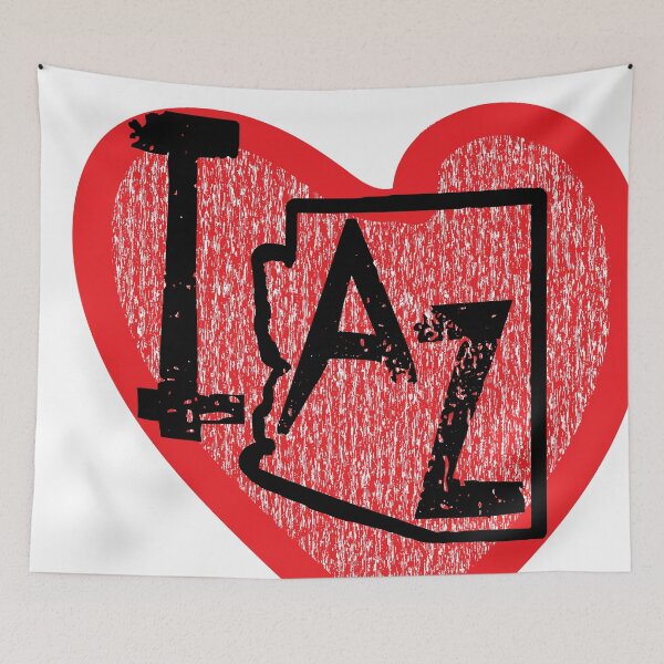 Item preview, I Love Arizona I Heart Arizona designed and sold by pelagio.
