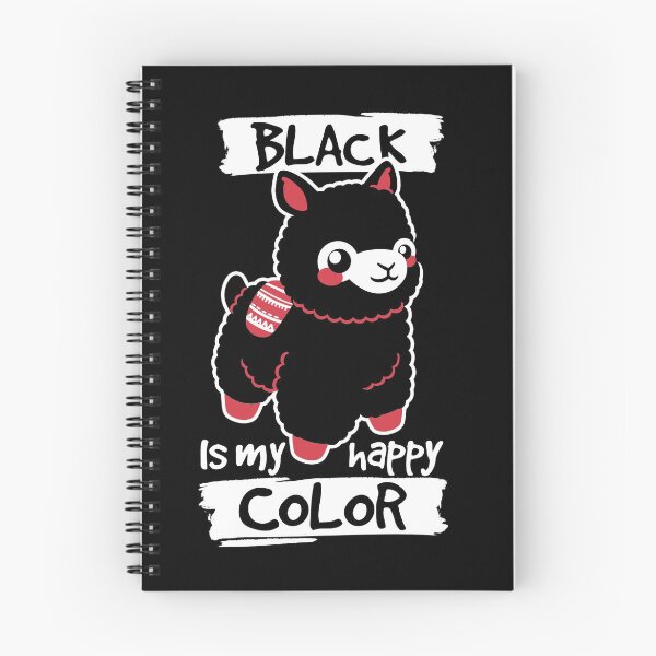 Item preview, Black happy alpaca designed and sold by NemiMakeit.