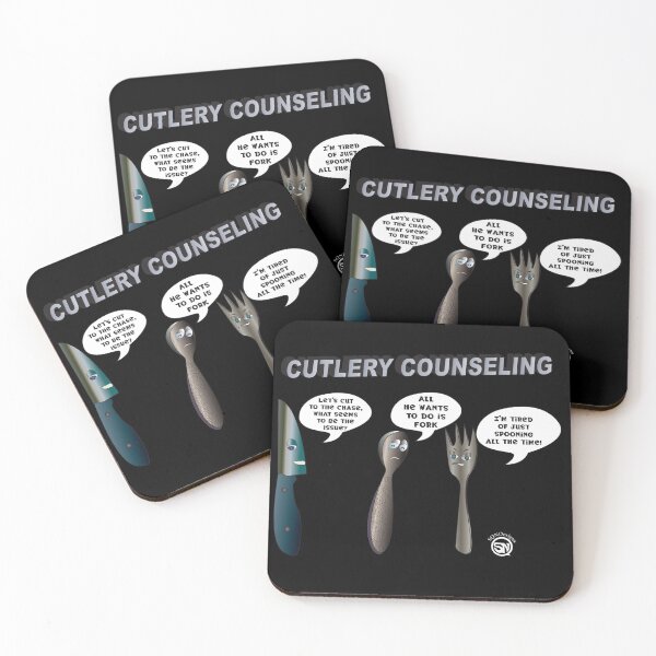 Item preview, Cutlery Counseling designed and sold by Sqndesigns.