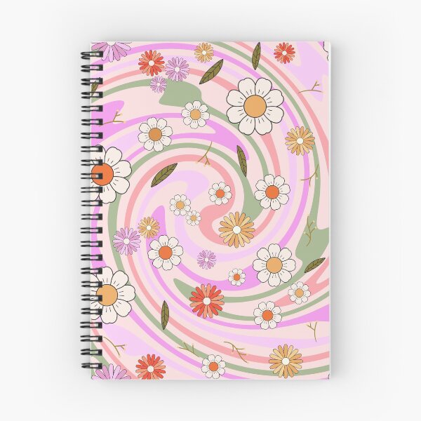Item preview, Floral Pastel Explotion Retro 70s designed and sold by trajeado14.