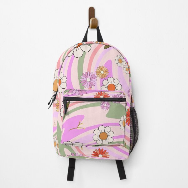 Item preview, Floral Pastel Explotion Retro 70s designed and sold by trajeado14.