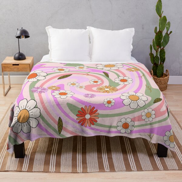 Item preview, Floral Pastel Explotion Retro 70s designed and sold by trajeado14.