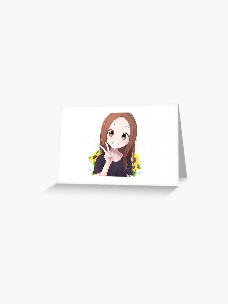 Takagi - karakai Jouzu no Takagi san Greeting Card for Sale by ShopEma