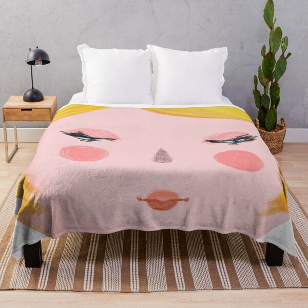 Item preview, Portrait of Pretty Blonde in the Circle designed and sold by NinaMilivojevic.