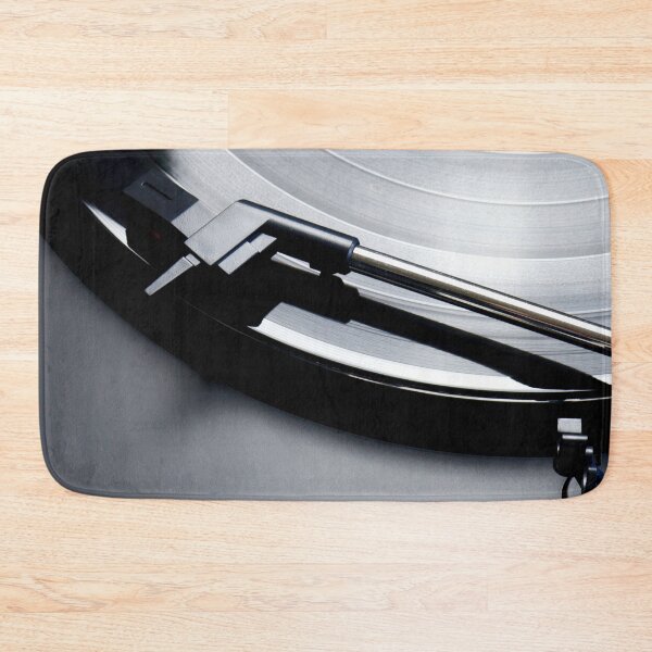 Item preview, Black vinyl record spinning on a turntable designed and sold by Michaelerch.