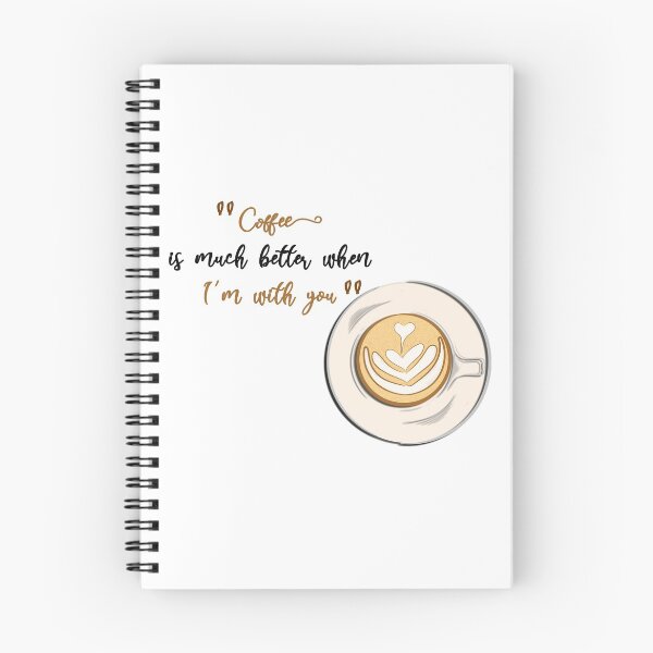 Item preview, El café es mucho mejor cuando estoy contigo designed and sold by -OHA-.