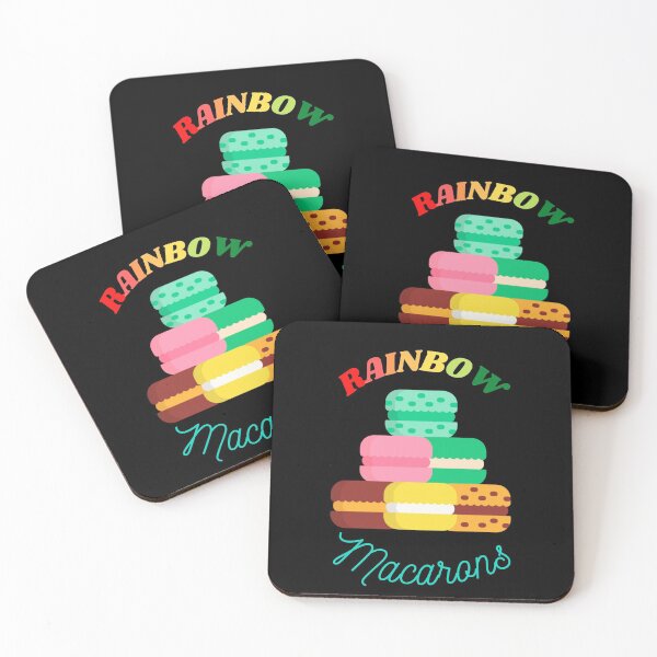 Item preview, Rainbow macarons designed and sold by Custom Shop.