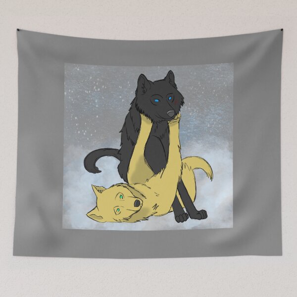 Item preview, Wolves at Play designed and sold by Insomniac-Tiger.