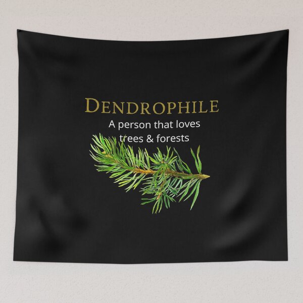 Item preview, Dendrophile A Lover Of Trees & Forests  designed and sold by EarthArtDesigns.