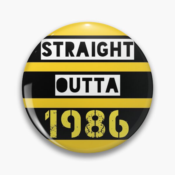 Artikelvorschau, GERADE OUTTA 1986 entworfen und verkauft von Photography-Art.