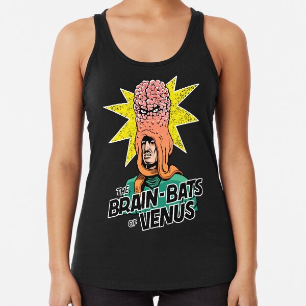 Brain Bats of Venus Racerback Tank Top
