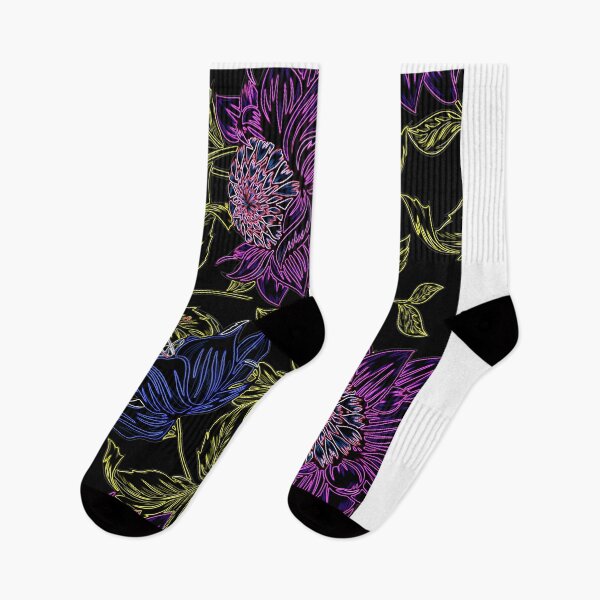 Item preview, Botanical colourful pattern designed and sold by Imaginarium Studio.