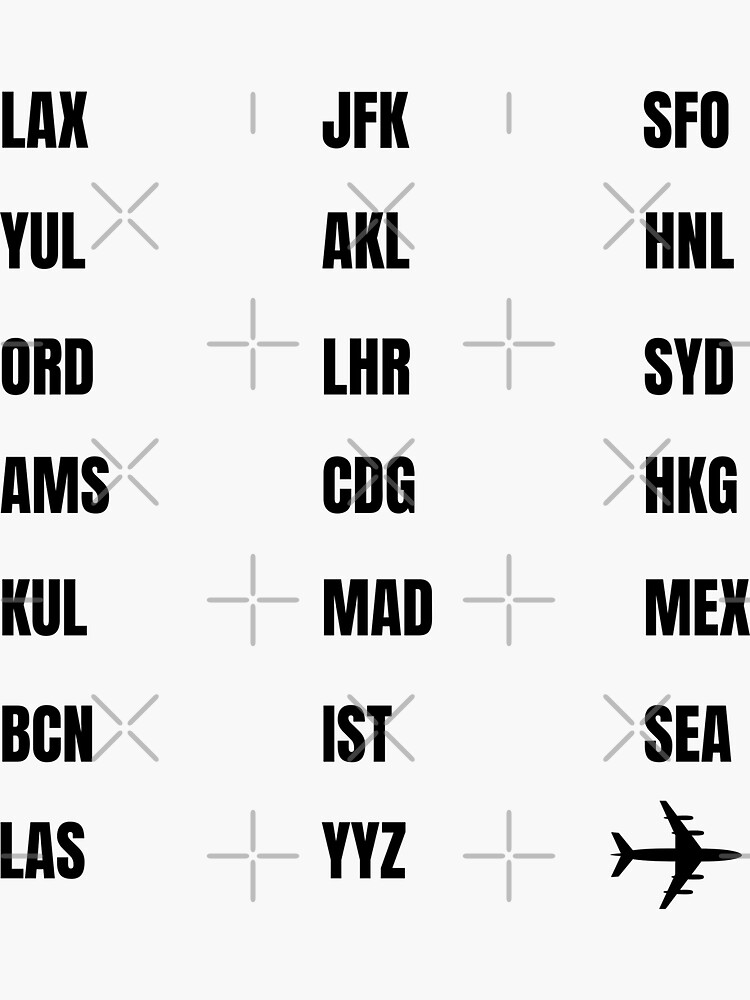 airport-codes-sticker-for-sale-by-lumarks-redbubble