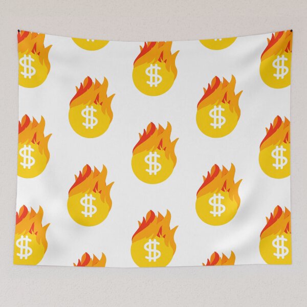 Item preview, burning dollar designed and sold by marjard.